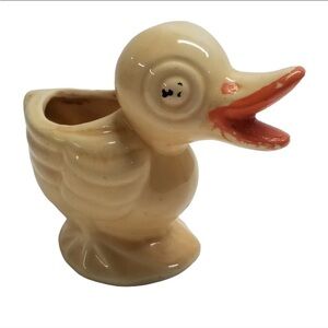 Duck Planter Shawnee
Pottery USA Vintage Yellow
Succulent Pot